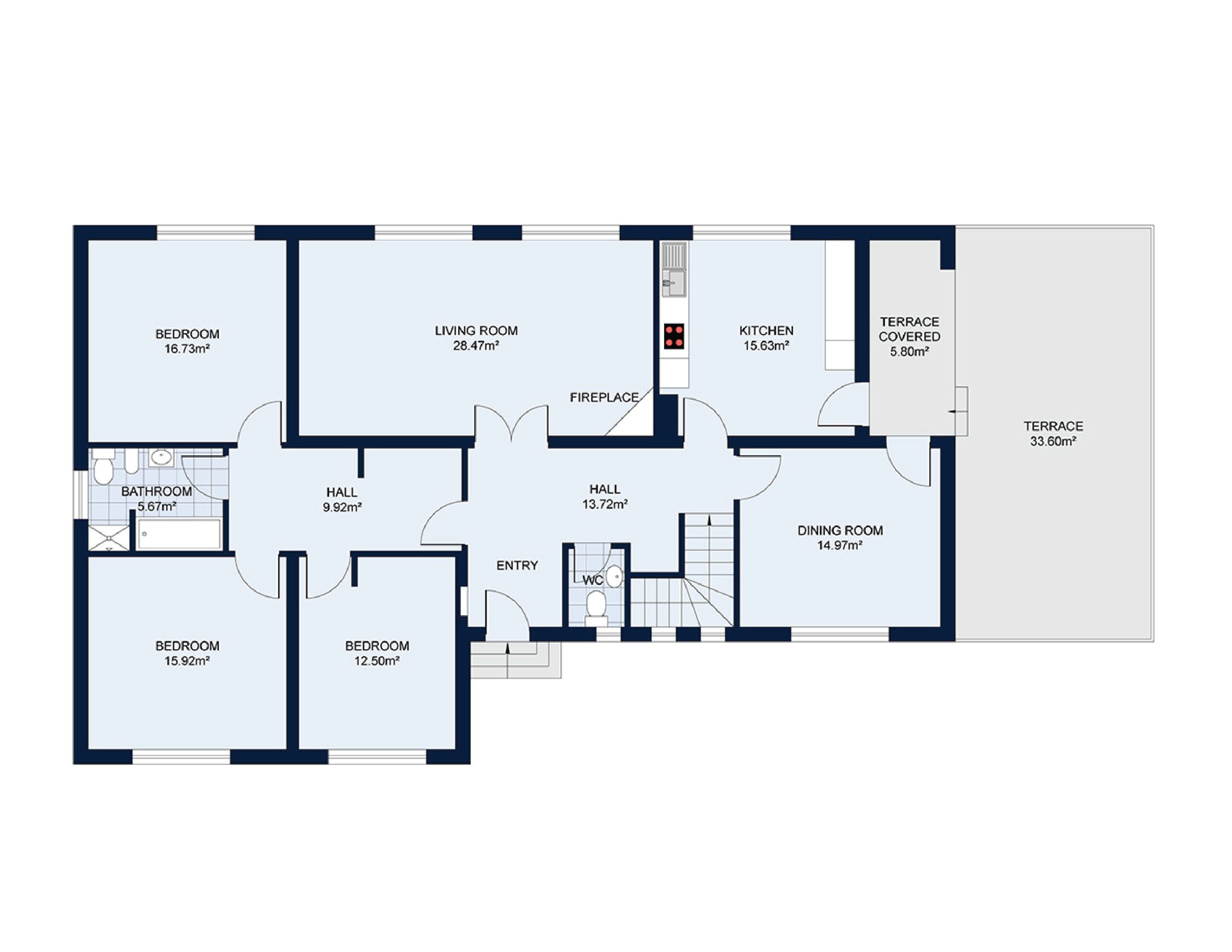 I will draw clean 2D floor plans for real estate listings and architectural presentations